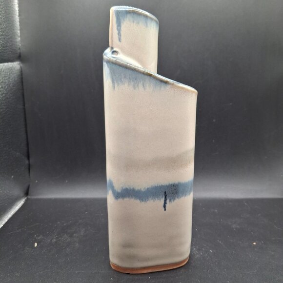 Vintage Bay Keramik Double Ribbon Swirl Ceramic Vase Pen Holder - Picture 3 of 6